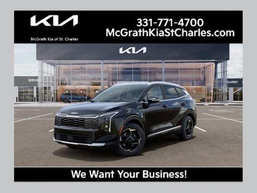 Fusion Black 2026 Kia Sportage Hybrid EX