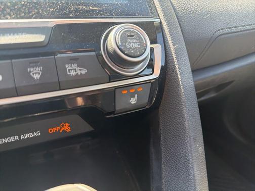 Cosmic Blue Metallic 2017 Honda Civic Touring