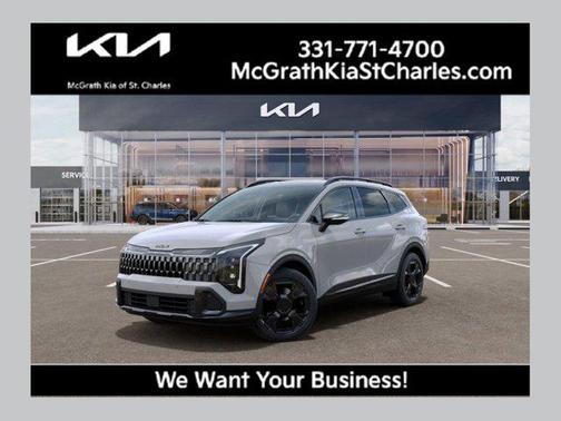 Wolf Gray 2026 Kia Sportage X-Line