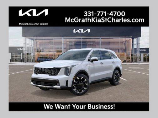 Glacial White Pearl 2026 Kia Sorento EX