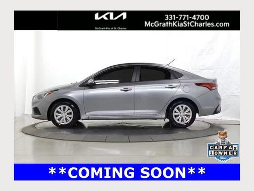 Forge Gray 2022 Hyundai Accent SE