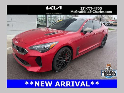 HiChroma Red 2022 Kia Stinger GT2