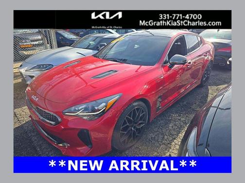 HiChroma Red 2022 Kia Stinger GT2