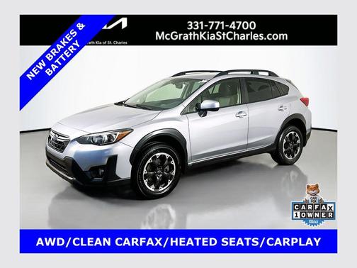 Ice Silver Metallic 2022 Subaru Crosstrek Premium