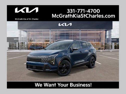 Vesta Blue 2026 Kia Sportage Plug-In Hybrid X-Line