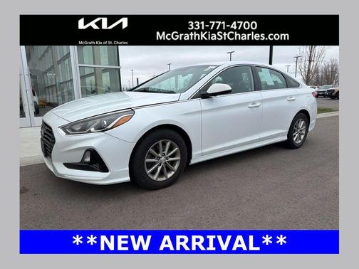 Quartz White Pearl 2019 Hyundai SONATA SE