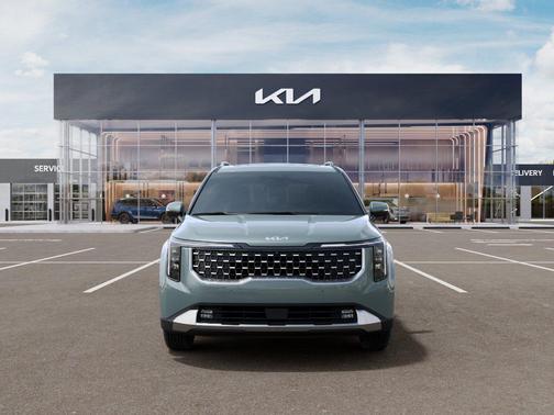 Iceberg Green 2027 Kia Carnival Hybrid SX