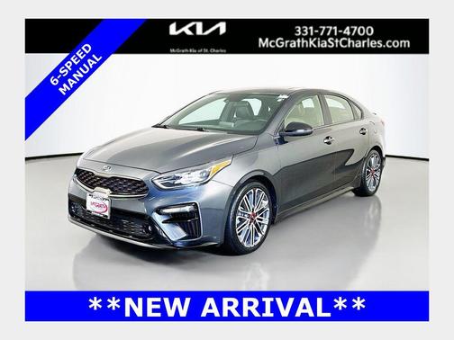 Gravity Gray 2021 Kia Forte GT