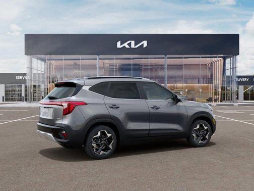 Steel Gray 2026 Kia Seltos EX