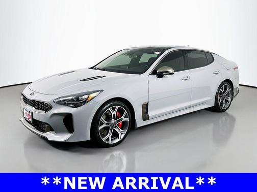 Ceramic Silver 2019 Kia Stinger GT1