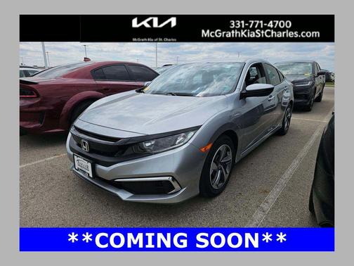 Lunar Silver Metallic 2020 Honda Civic LX