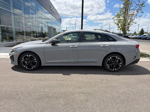 Wolf Gray 2023 Kia K5 GT-Line