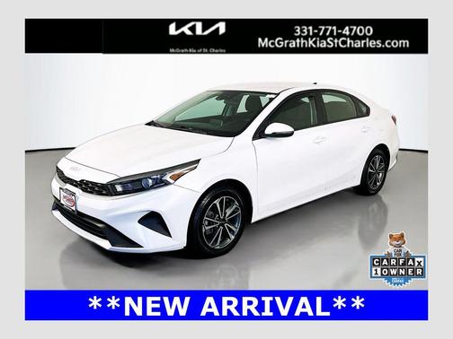 Snow White Pearl 2022 Kia Forte LXS