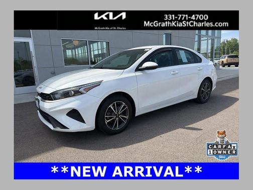 Snow White Pearl 2022 Kia Forte LXS