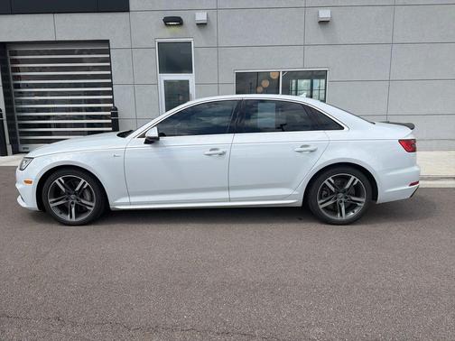 Glacier White Metallic 2017 Audi A4 2.0T Premium Plus