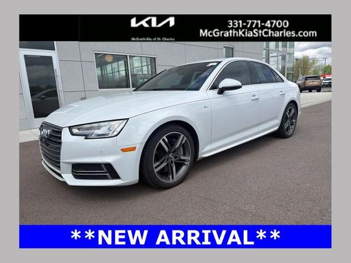 Glacier White Metallic 2017 Audi A4 2.0T Premium Plus