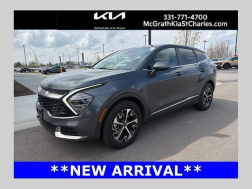 Gravity Gray 2025 Kia Sportage EX