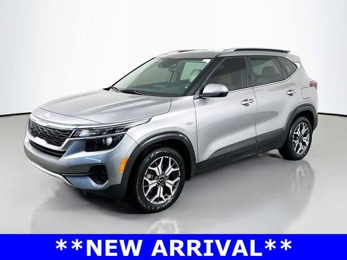 Steel Gray 2021 Kia Seltos EX