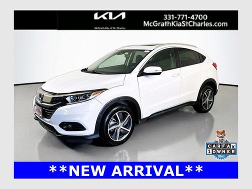 Platinum White Pearl 2021 Honda HR-V EX