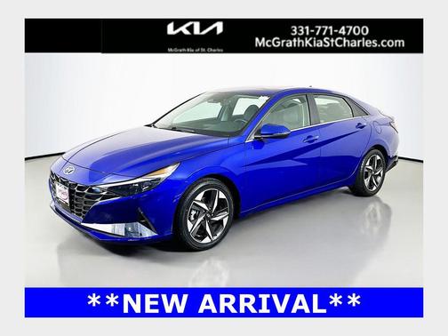 Intense Blue 2021 Hyundai ELANTRA HEV Limited
