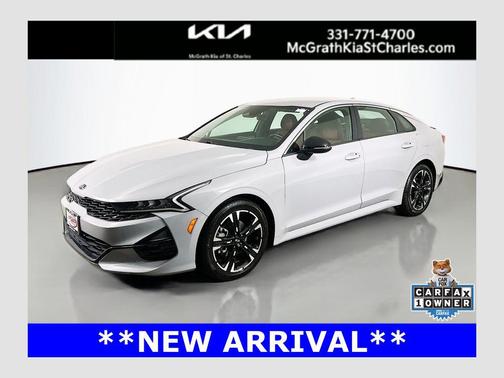 Wolf Gray 2021 Kia K5 GT-Line