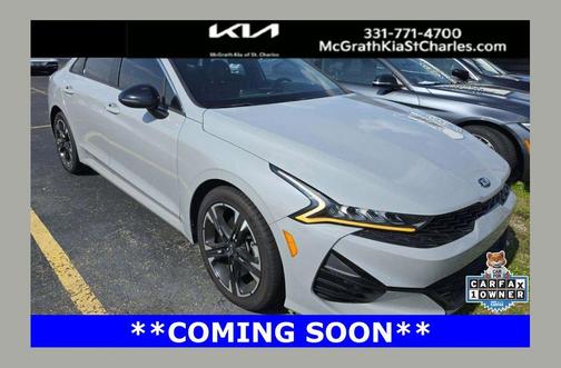 Wolf Gray 2021 Kia K5 GT-Line