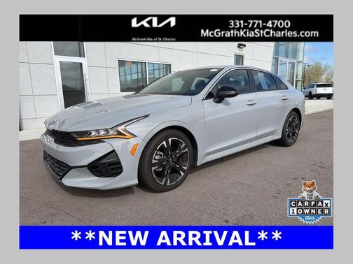 Wolf Gray 2021 Kia K5 GT-Line