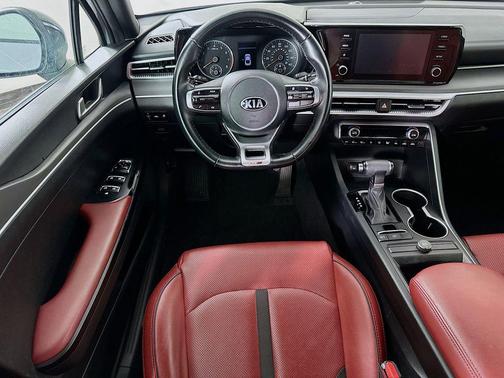 Wolf Gray 2021 Kia K5 GT-Line