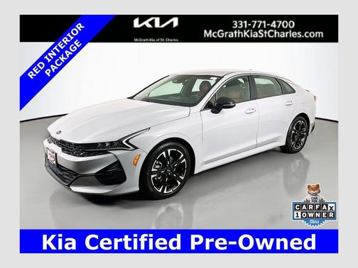 Wolf Gray 2021 Kia K5 GT-Line