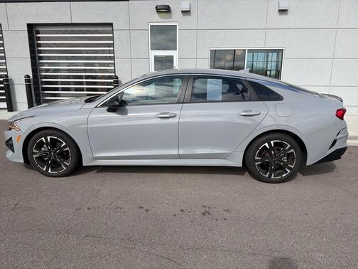 Wolf Gray 2021 Kia K5 GT-Line