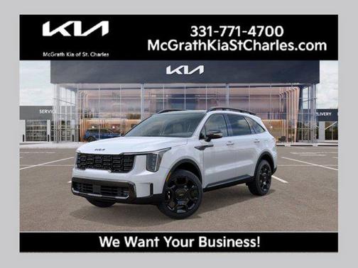 Glacial White Pearl 2026 Kia Sorento EX
