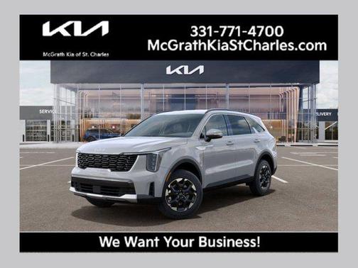 Wolf Gray 2026 Kia Sorento S