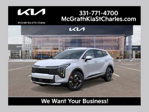 Glacial White Pearl 2026 Kia Sportage LX