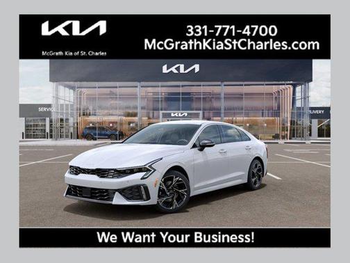 Snow White Pearl 2026 Kia K5 GT-Line AWD