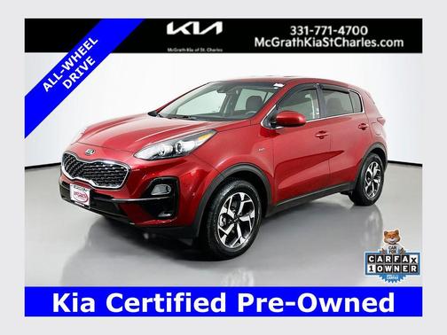 Hyper Red 2022 Kia Sportage LX