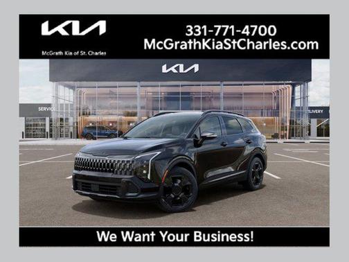 Fusion Black 2026 Kia Sportage Plug-In Hybrid X-Line