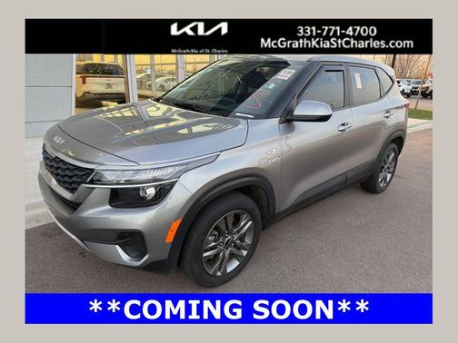 Steel Gray 2023 Kia Seltos LX