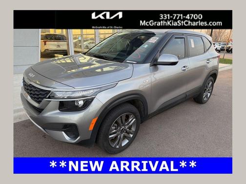 Steel Gray 2023 Kia Seltos LX