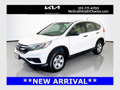 White Diamond Pearl 2015 Honda CR-V LX