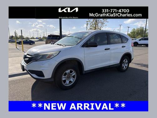 White Diamond Pearl 2015 Honda CR-V LX