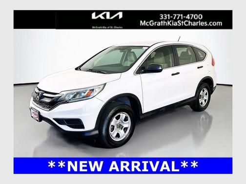White Diamond Pearl 2015 Honda CR-V LX