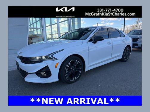 Glacial White Pearl 2021 Kia K5 GT-Line