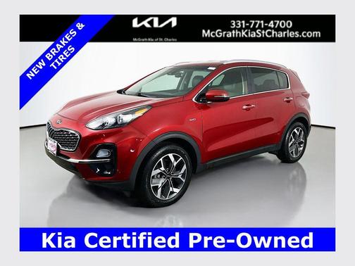 Hyper Red 2020 Kia Sportage EX