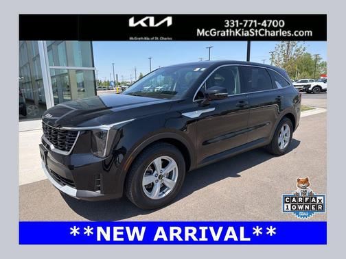 Ebony Black 2024 Kia Sorento LX