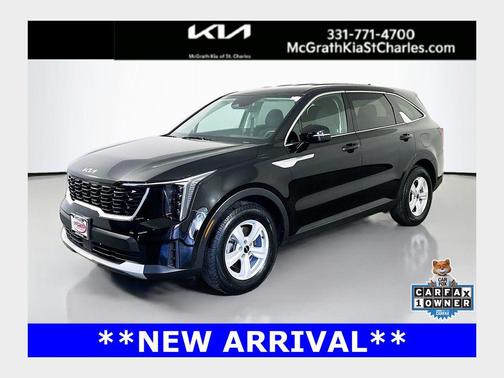 Ebony Black 2024 Kia Sorento LX