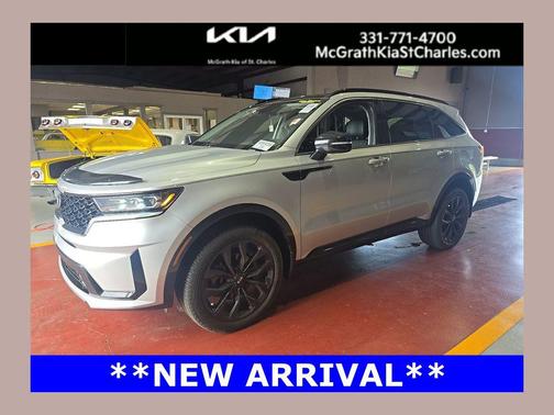 Sparkling Silver 2021 Kia Sorento SX