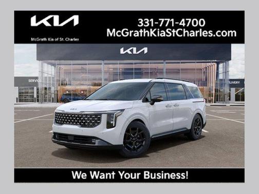 Snow White Pearl 2026 Kia Carnival Hybrid SX