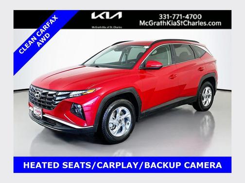 Calypso Red 2022 Hyundai TUCSON SEL