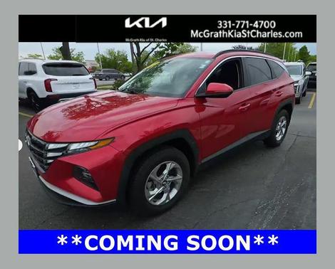 Calypso Red 2022 Hyundai TUCSON SEL