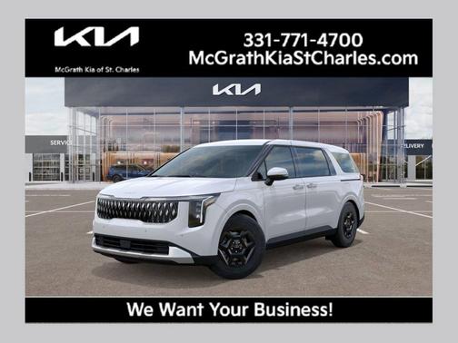 Snow White Pearl 2026 Kia Carnival LXS